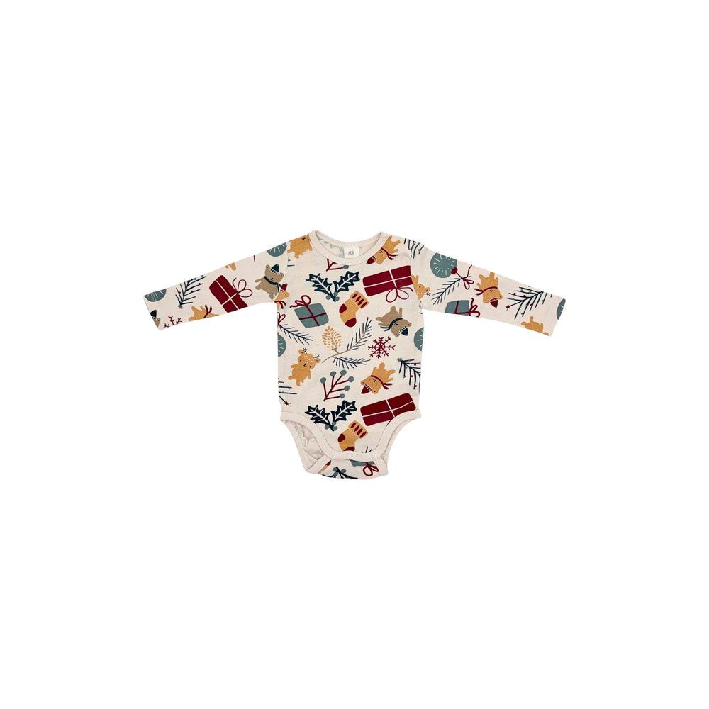 Боді з довгим рукавом  H&M