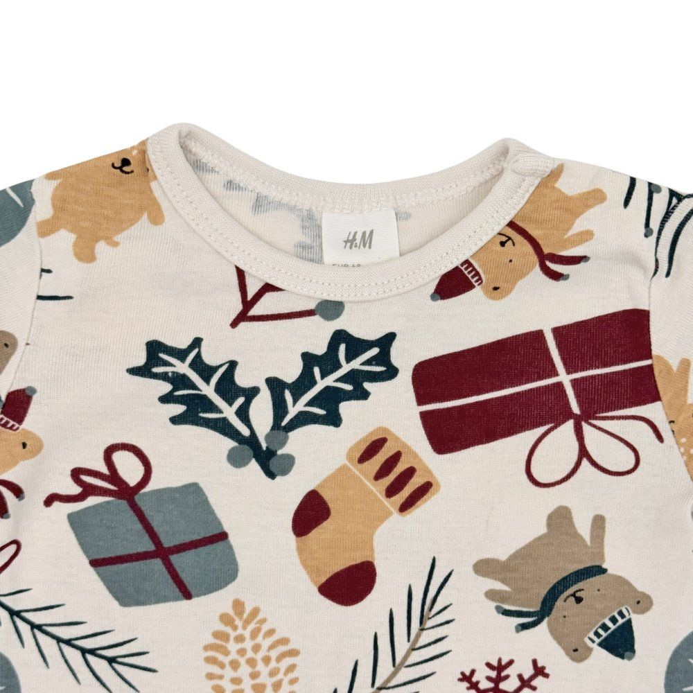 Боді з довгим рукавом  H&M