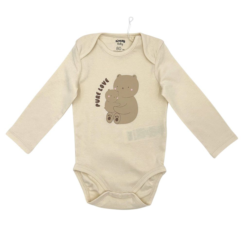 Боді з довгим рукавом Sinsay 