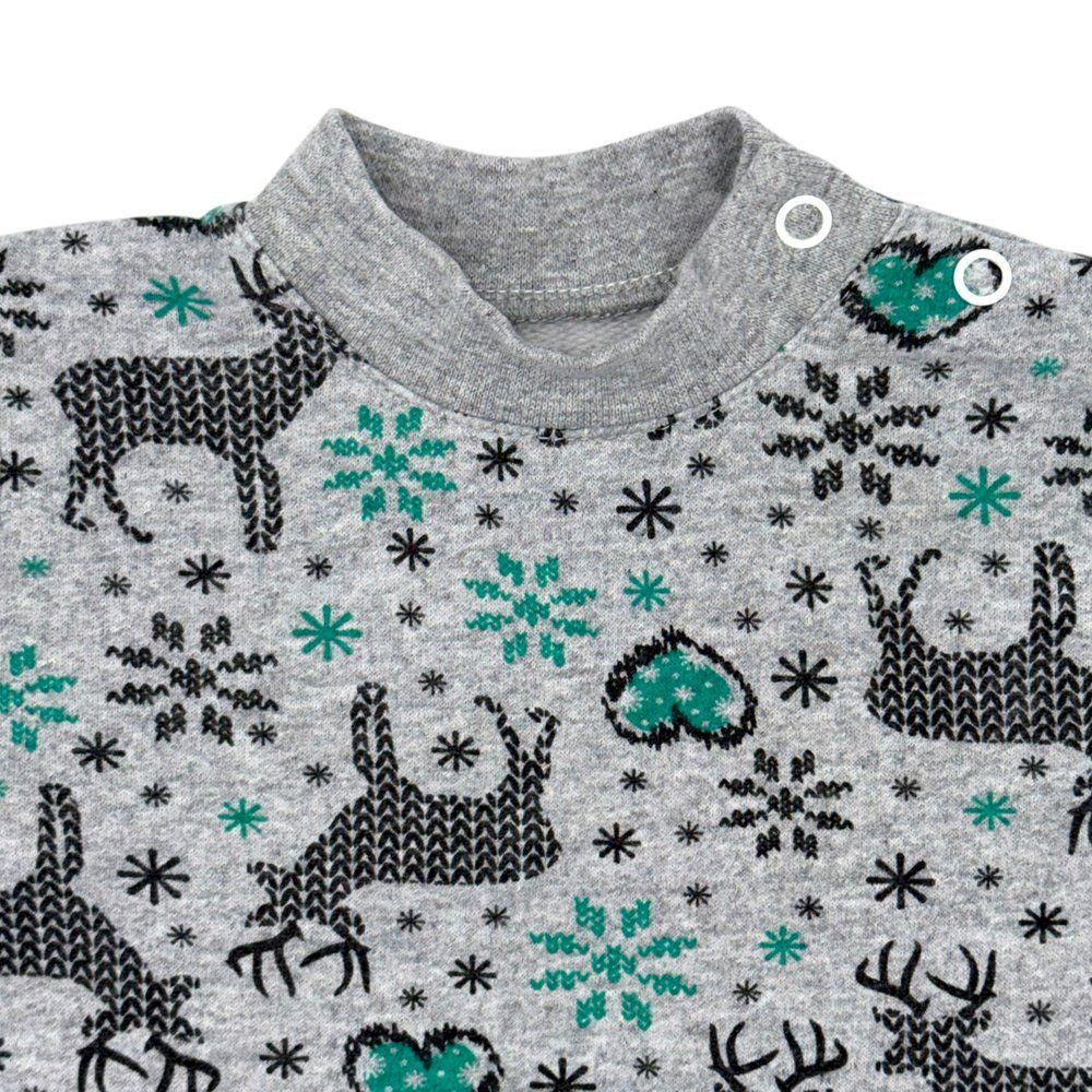 Тепле боді з довгим рукавом 