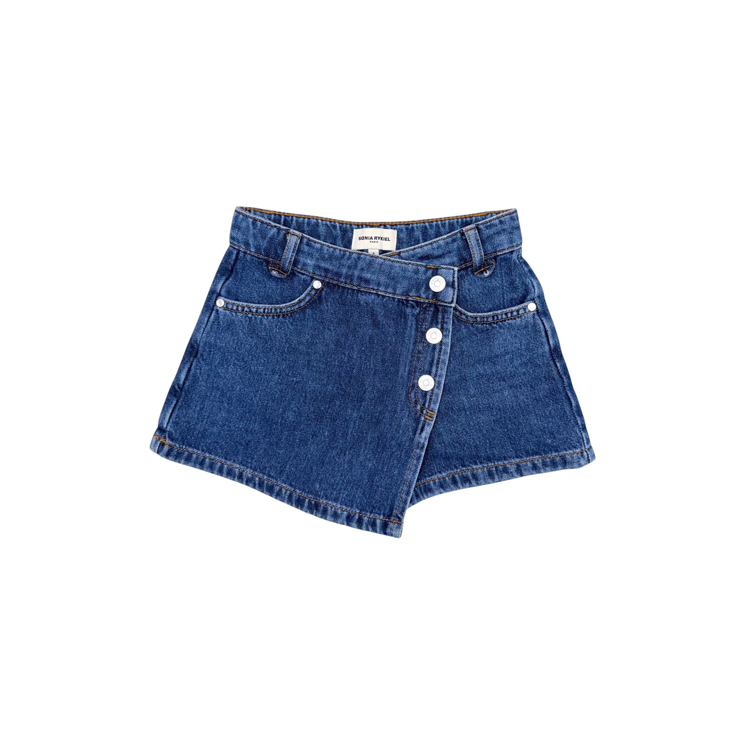 Джинсовая юбка-шорты Sonia Rykiel