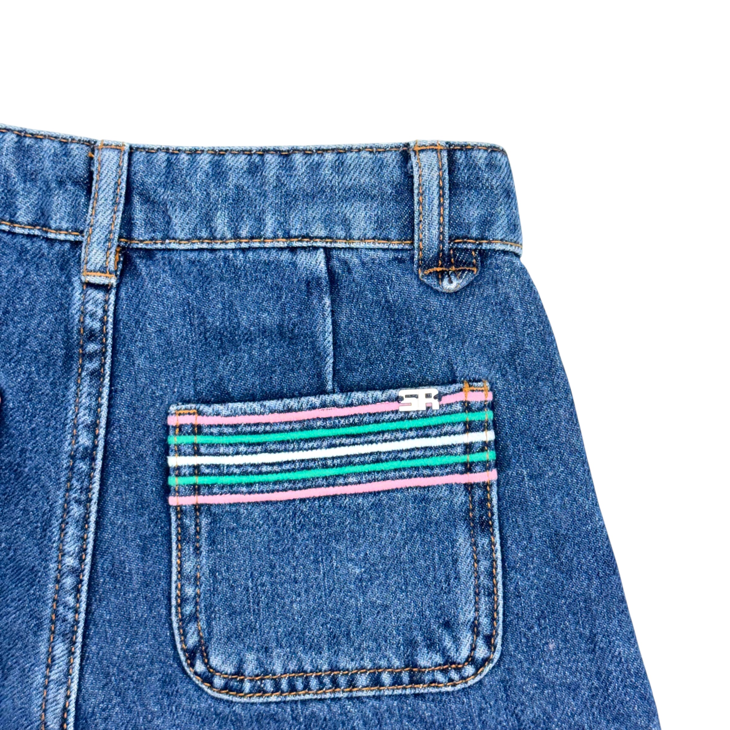 Джинсовая юбка-шорты Sonia Rykiel